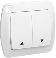 AZ1/11 PRZYC.ŻALUZJOWY Z RAMKĄ BIA.