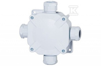 PUSZ.HERMETYK 27P 144X67X132 IP67 SZARA