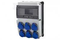 ROZDZ.STAC.LAGO 10M 6X230V BI.CZ/BI.