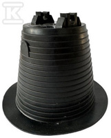 UCHWYT BETONOWY W TWORZYWIE H=11CM