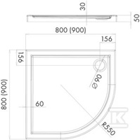 KAB.ONNLINE 80X185 CHR.BR.5,5 R55 FI90