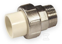 ŚRUBUN PLAST-METAL WKR KW/GZ 1/2" PVC-C
