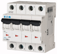 Wyłącznik nadprądowy 40A 4P 6kA PL6-D40/4 278654