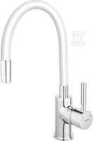 BAT.ZUMBA ZLEW Z ELAST.BIAŁĄ WYLEWKĄ