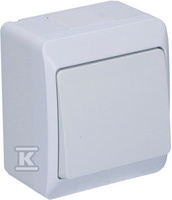 ŁĄCZ.1-BIE.SCHOD.N/T IP44 BIAŁY HERME