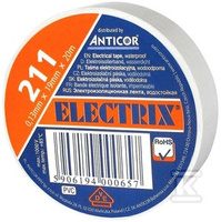 TAŚMA IZOL.19X20 BIAŁA ELECTRIC 211P