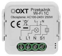 Moduł OXT mini przekaźnik 1 obwód WiFi TUYA T221