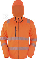 BLUZA HI-VI (FLUO) POMARAŃCZOWA M
