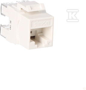 GN.RJ45 KAT5E UTP SIMON BIAŁY