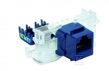 GNIAZDO UTP RJ45 KAT.6 KEYSTONE NIEBIESK