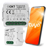 Moduł OXT mini 2 obwody ZigBee Tuya