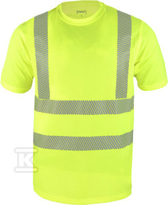 T-SHIRT HI-VI (FLUO) ŻÓŁTY XXL