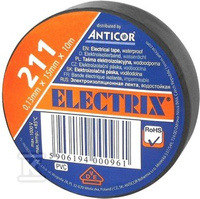 TAŚMA IZOL.15X10 CZARNA ELECTRIC 211P