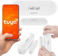 Neo Kontaktron Zigbee, czujnik wejścia Tuya NAS-DS07B