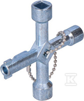 KLUCZ DO SZAFY STEROWNICZEJ METAL