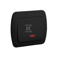 ŁĄCZ.POJ.PODŚW. CZARNY AKORD