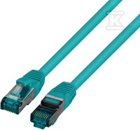 PATCHCORD RJ45 S/FTP 6A LSZH ZIE 0,15