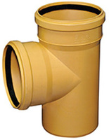 TRÓJNIK PVC 110X110/87.5 KAN ZEW