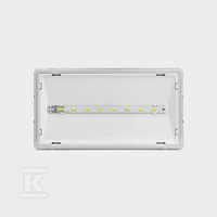 OPR.EXIT S ECO LED IP65 2W 1H + GRZAŁKA